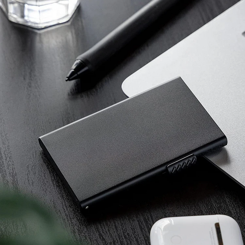 Porte-Cartes Aluminium Homme