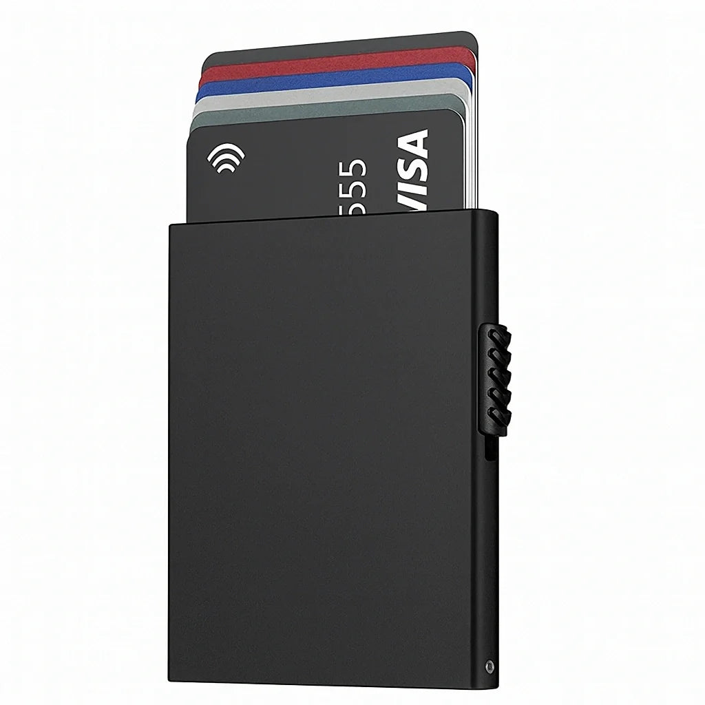 Porte-Cartes Aluminium Homme