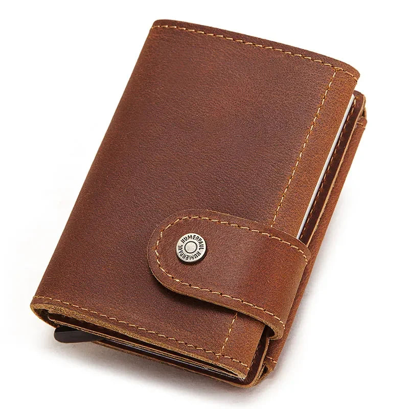Porte-Cartes RFID Homme Cuir