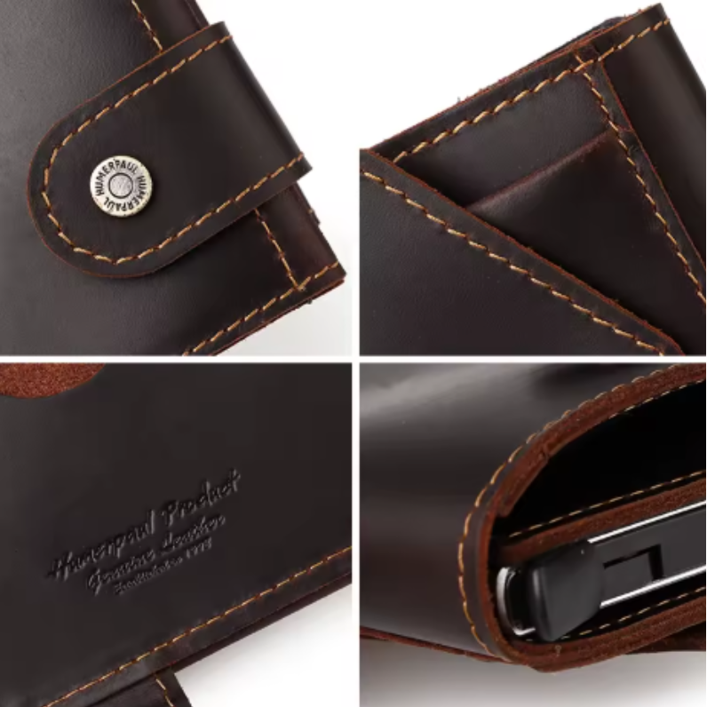 Porte-Cartes RFID Homme Cuir