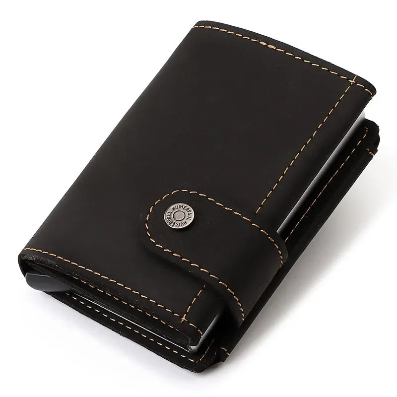 Porte-Cartes RFID Homme Cuir