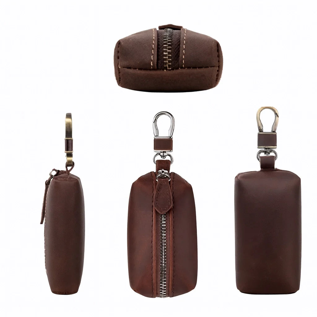 Porte-Clé de Voiture Cuir