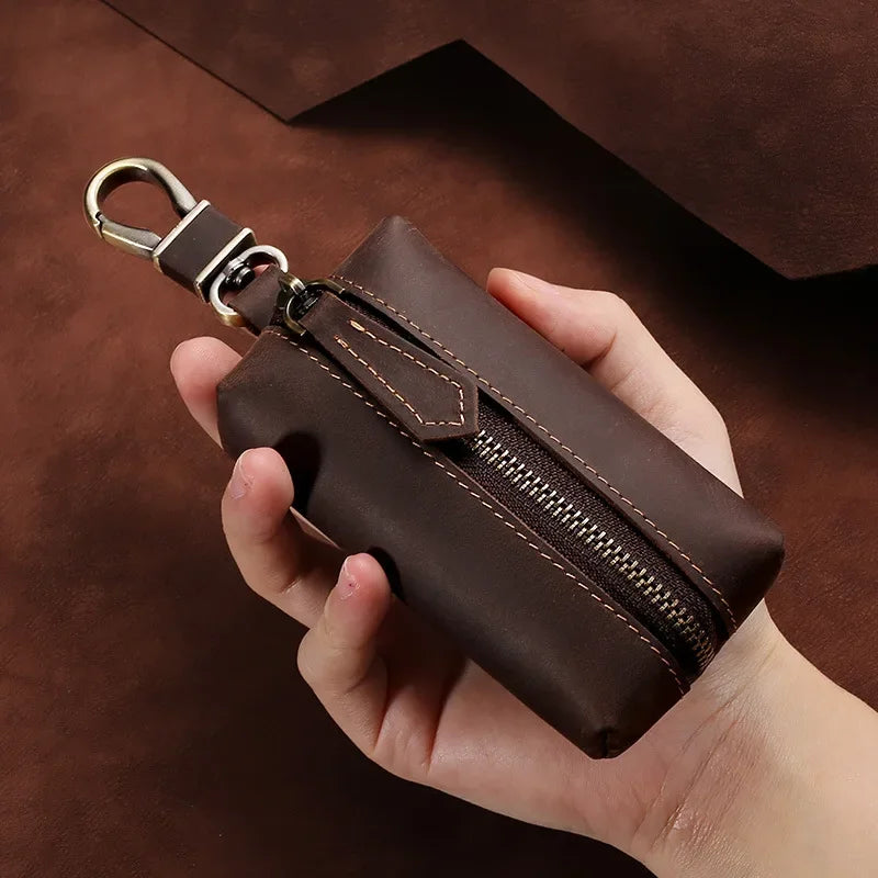 Porte-Clé de Voiture Cuir