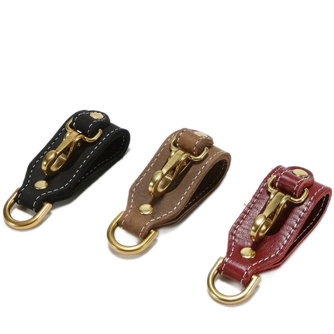Porte-Clés Ceinture Homme Cuir