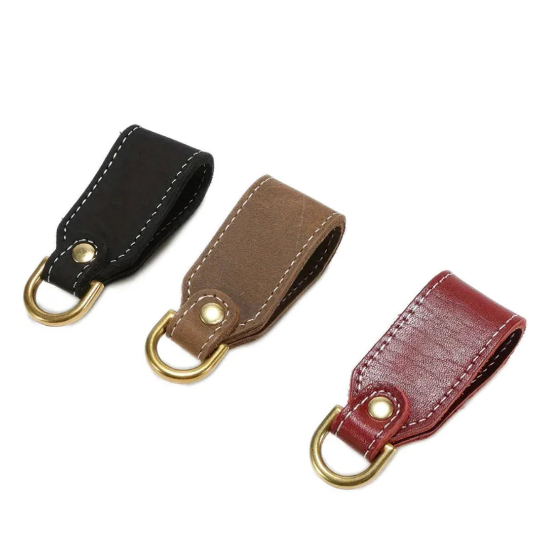 Porte-Clés Ceinture Homme Cuir