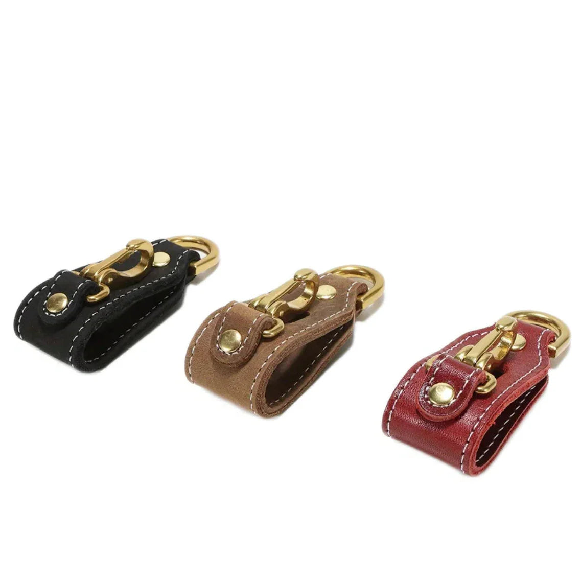 Porte-Clés Ceinture Homme Cuir