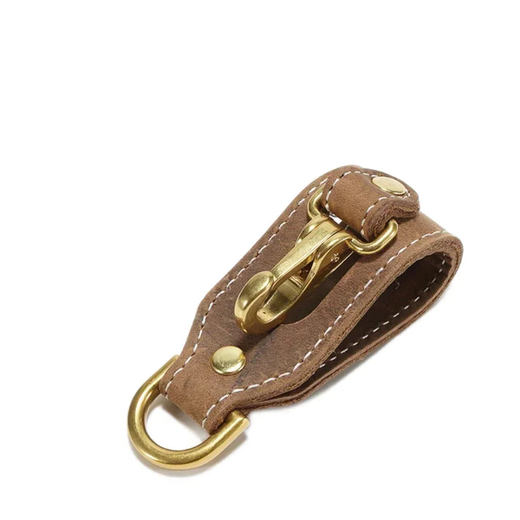 Porte-Clés Ceinture Homme Cuir