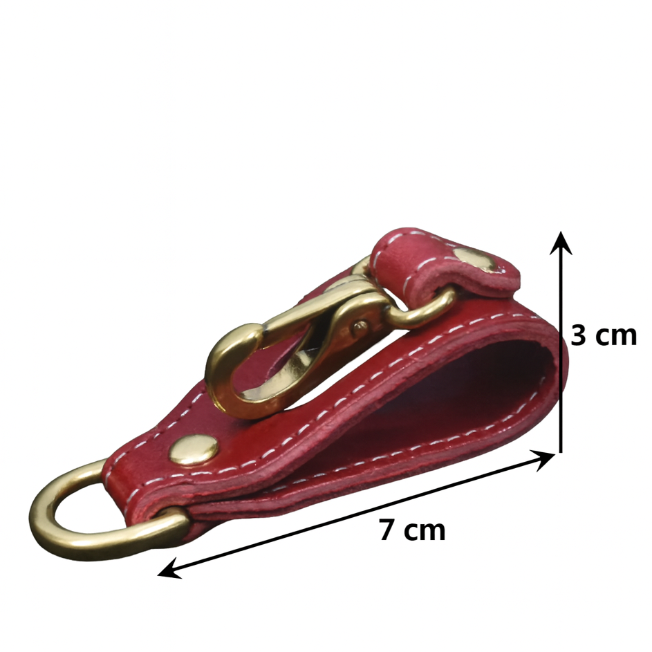 Porte-Clés Ceinture Homme Cuir