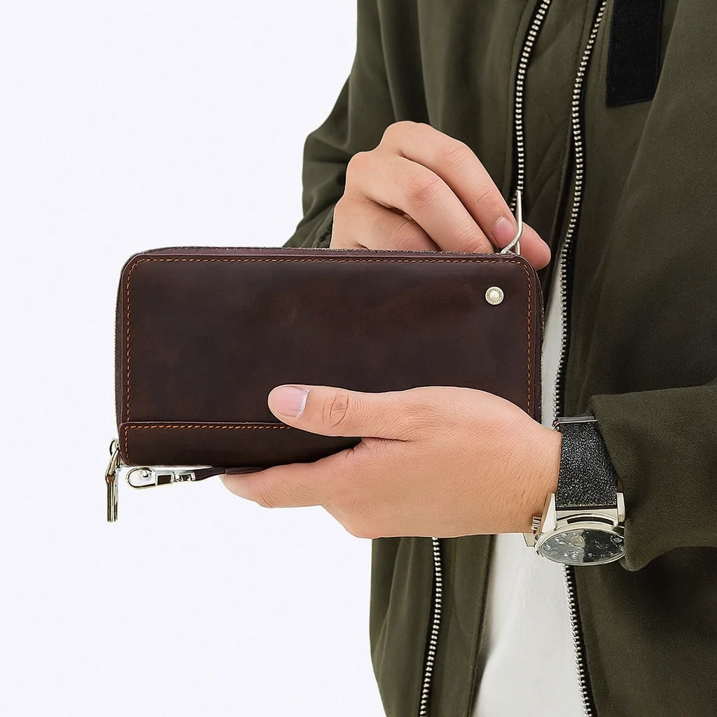 Portefeuille Cuir Homme