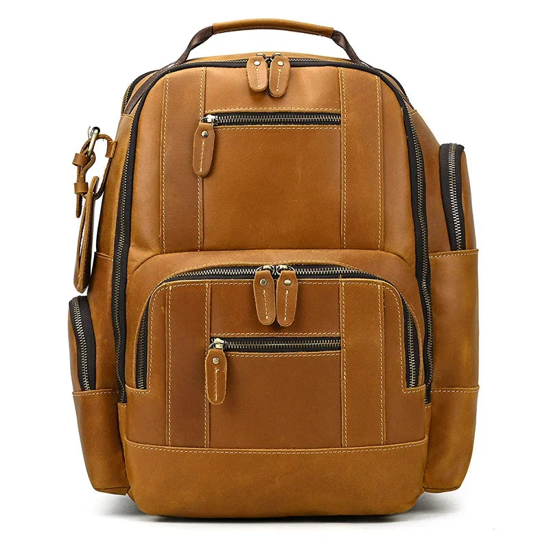 Sac à Dos Cuir Homme Vintage