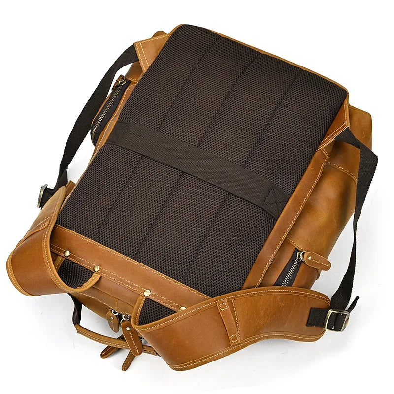 Sac à Dos Cuir Homme Vintage
