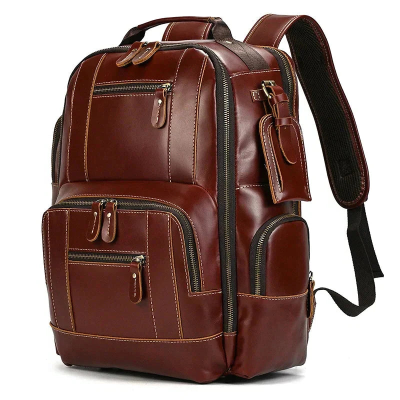 Sac à Dos Cuir Homme Vintage