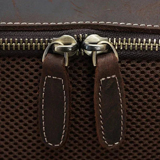 Sac à Dos Cuir Marron Homme