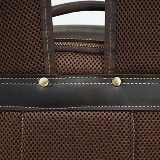 Sac à Dos Cuir Marron Homme