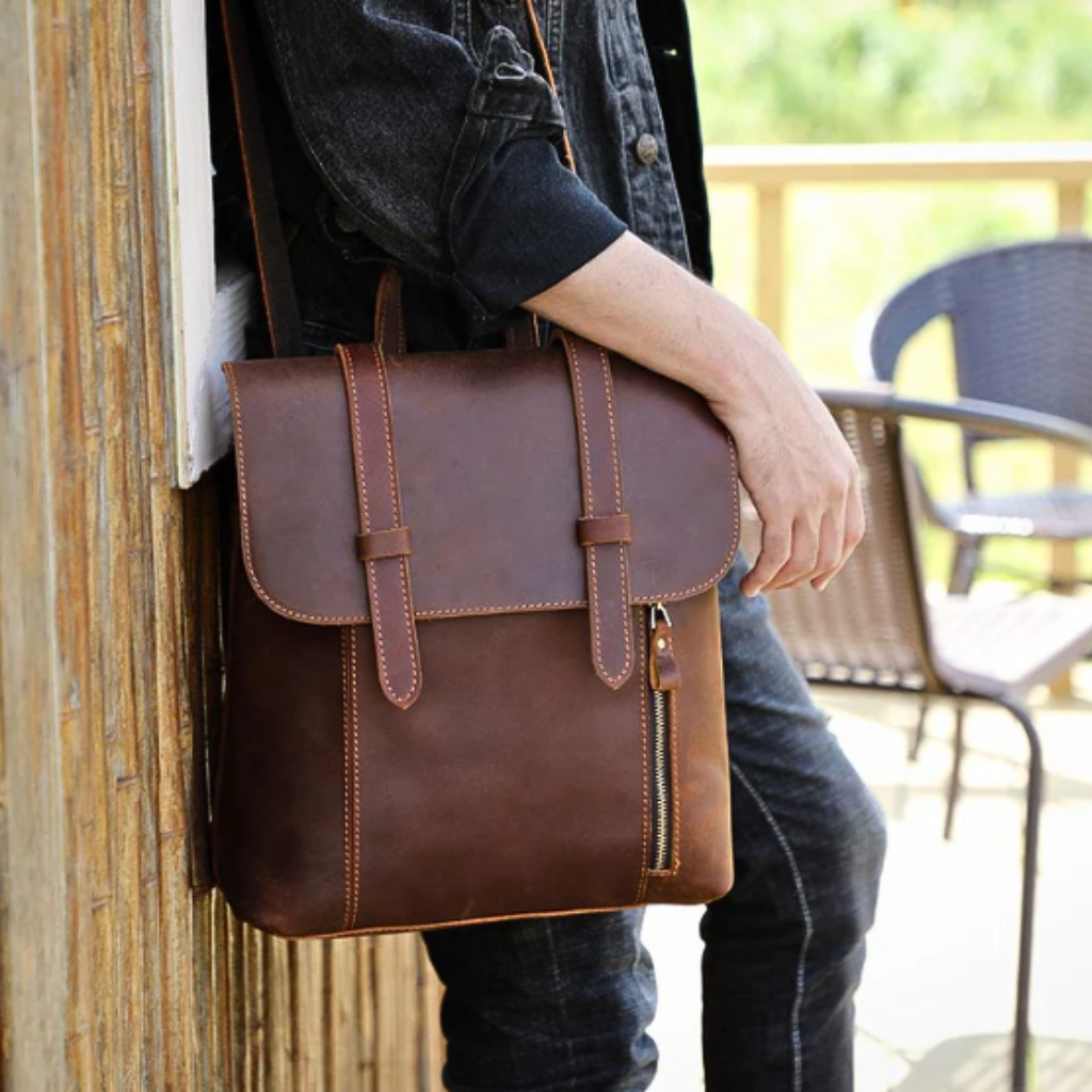 Sac à Dos Cuir Marron