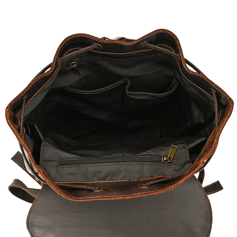 Sac à Dos Cuir Vintage Homme