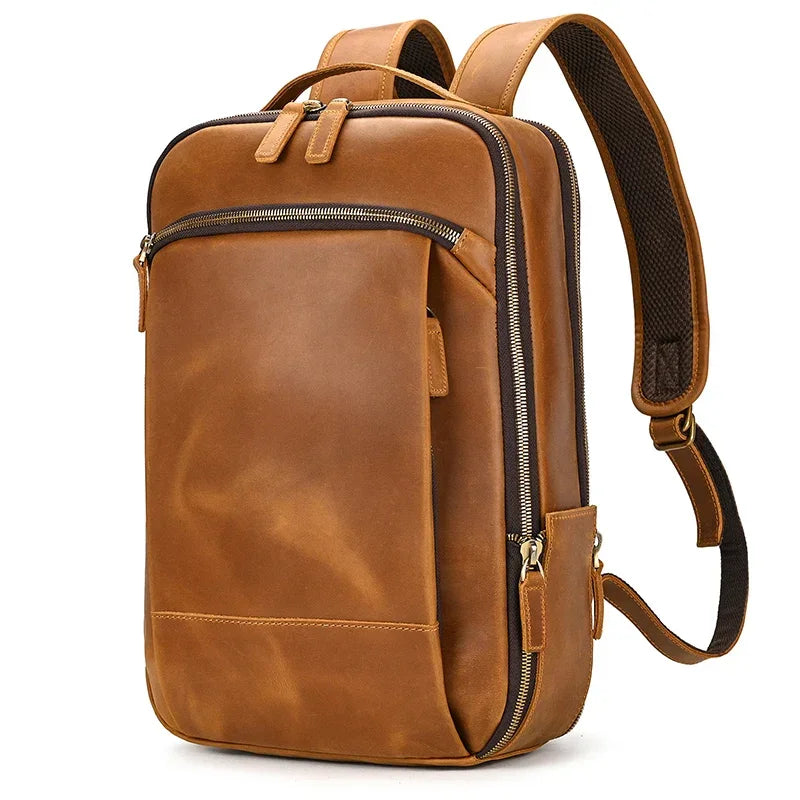Sac à Dos Cuir Vintage