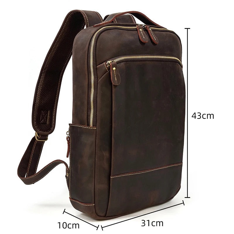 Sac à Dos Cuir Vintage