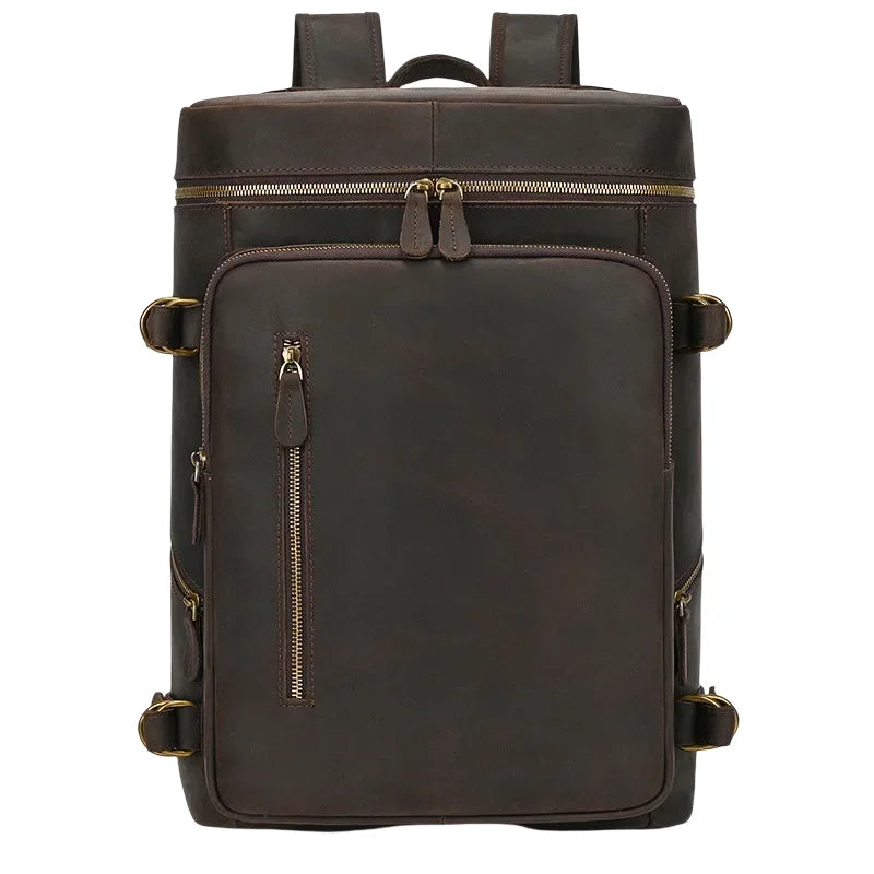 Sac à Dos Cuir Vintage Marron