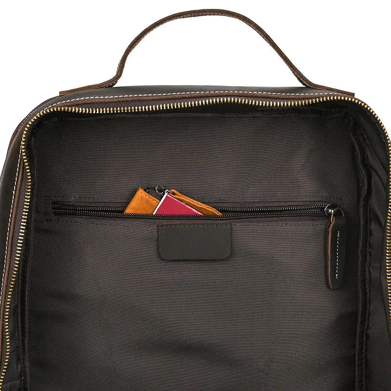 Sac à Dos Cuir Ergonomique