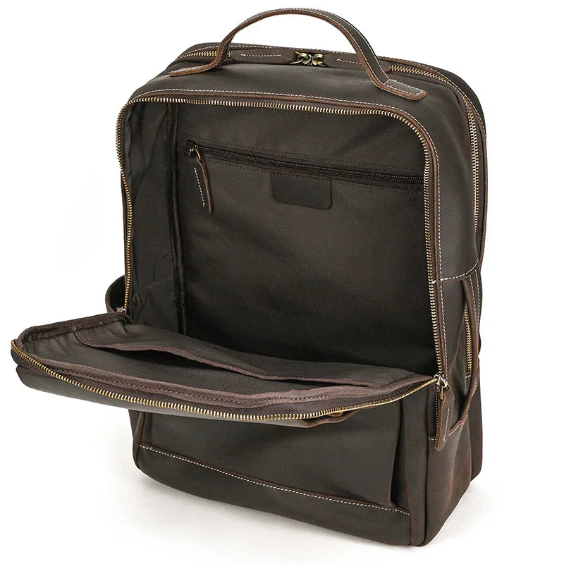 Sac à Dos Cuir Ergonomique