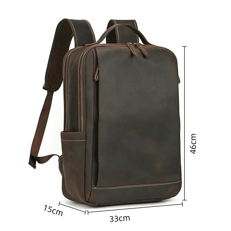 Sac à Dos Cuir Ergonomique
