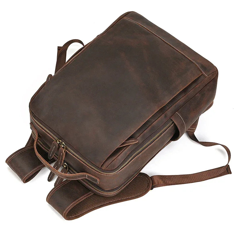 Sac à Dos Cuir Ergonomique