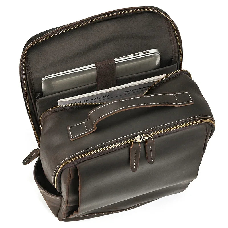 Sac à Dos Cuir Ergonomique