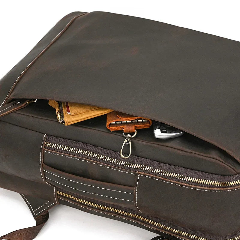 Sac à Dos Cuir Ergonomique