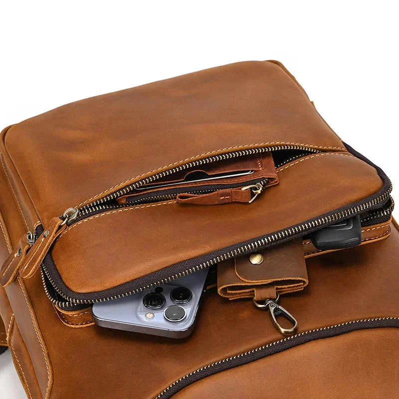 Sac à Dos Cuir Homme Elio