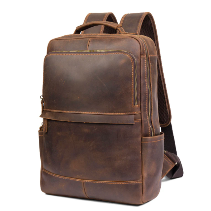 Sac à Dos Cuir Homme Vintage