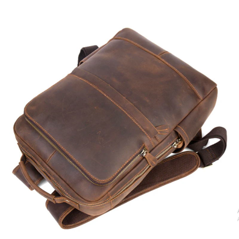 Sac à Dos Cuir Homme Vintage