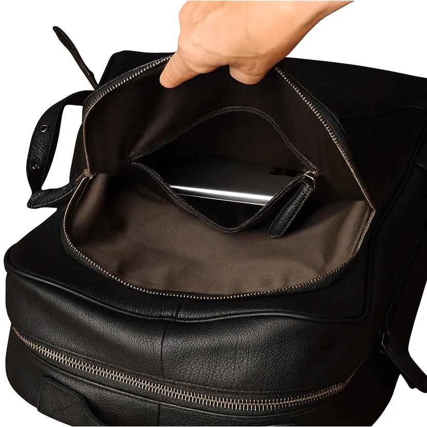 Sac à Dos Cuir Noir