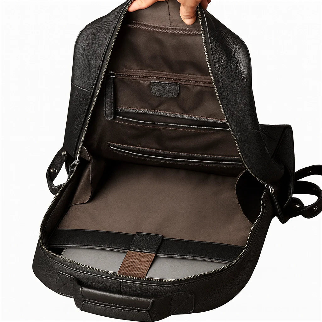 Sac à Dos Cuir Noir