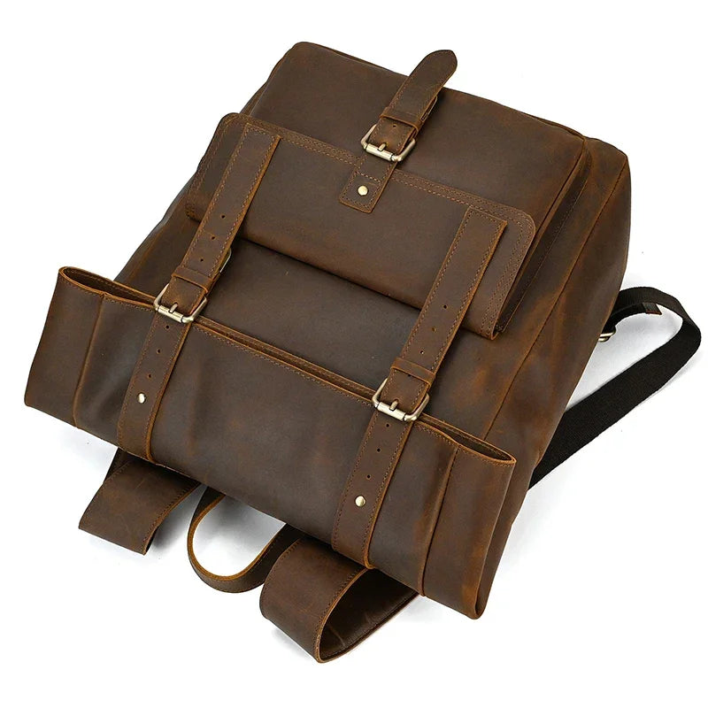 Sac à Dos Cuir Homme Vintage
