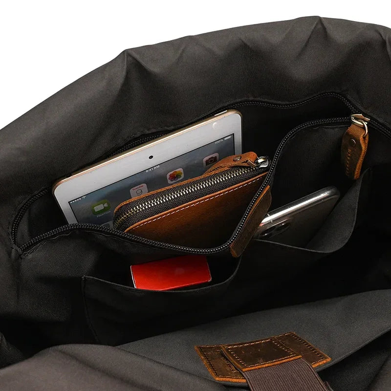 Sac à Dos Cuir Homme Vintage