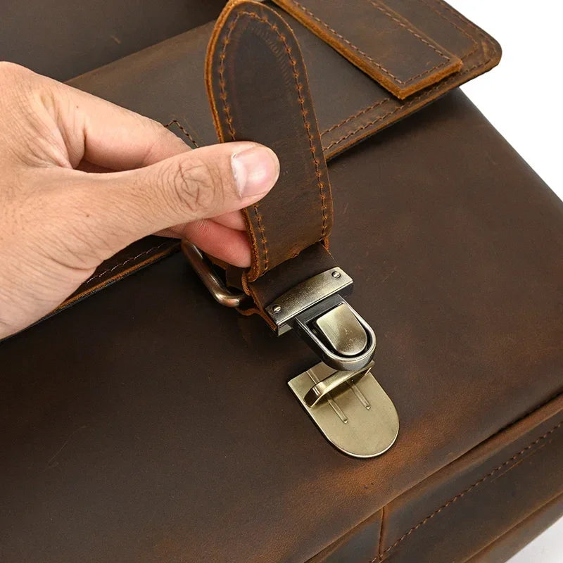Sac à Dos Cuir Homme Vintage