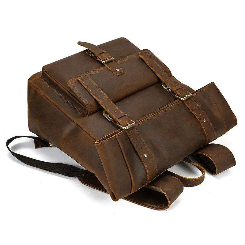 Sac à Dos Cuir Homme Vintage