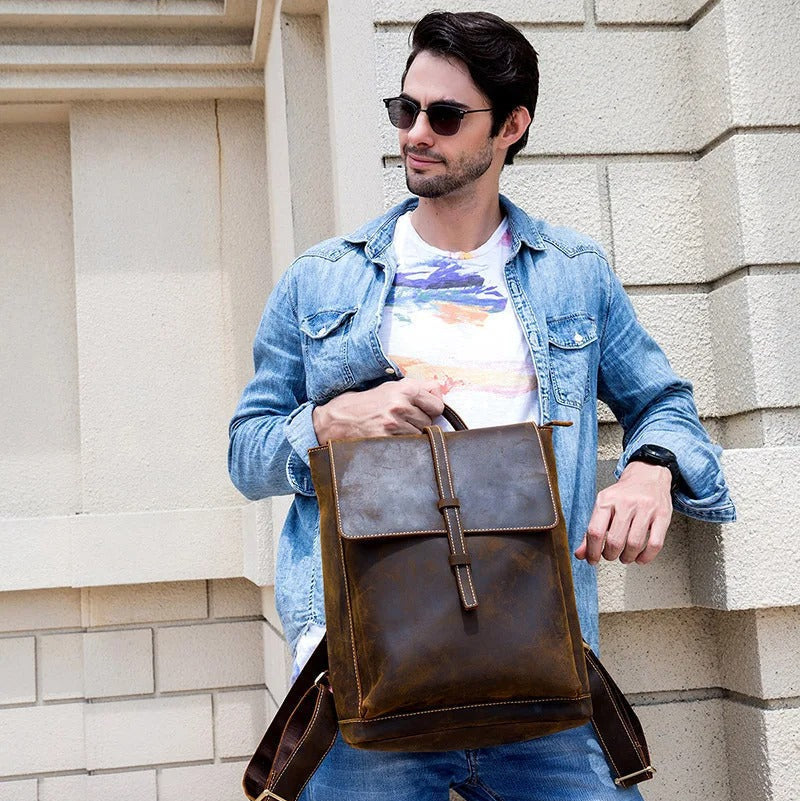 Sac à Dos Cuir Homme
