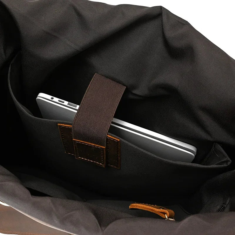 Sac à Dos Cuir Homme Vintage
