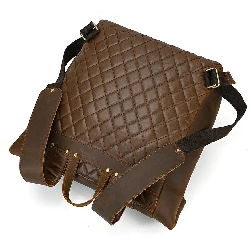 Sac à Dos Cuir Homme Vintage