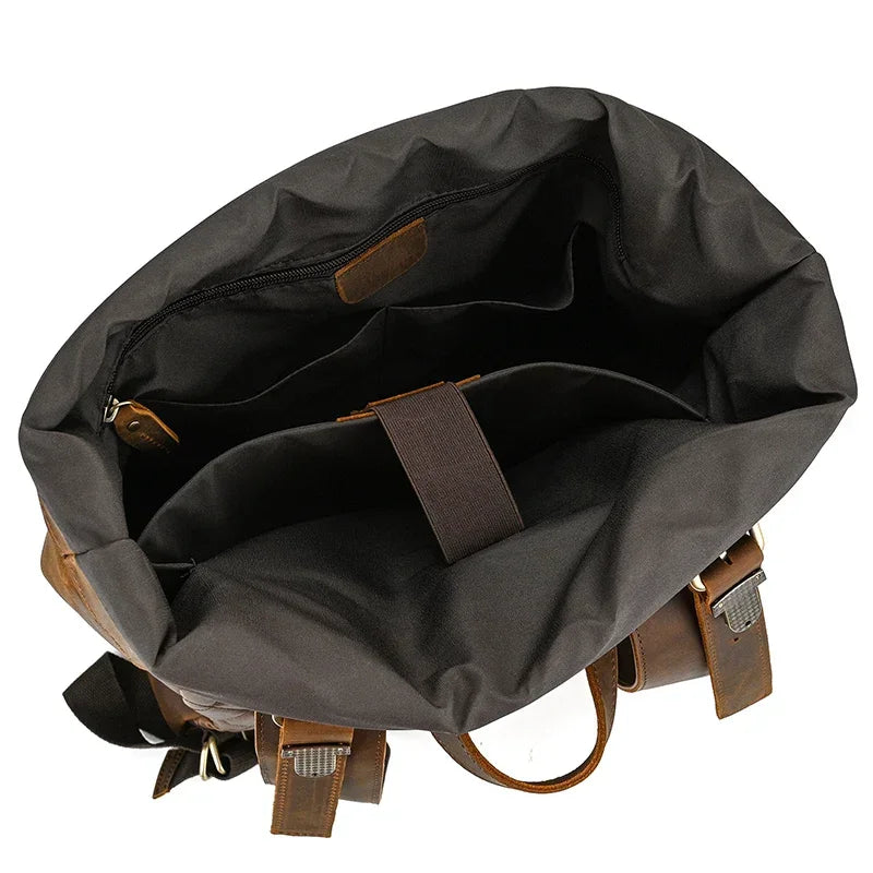 Sac à Dos Cuir Homme Vintage