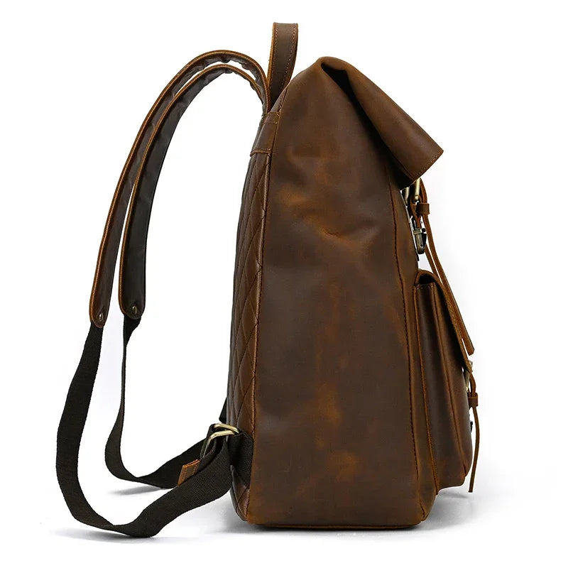 Sac à Dos Cuir Homme Vintage