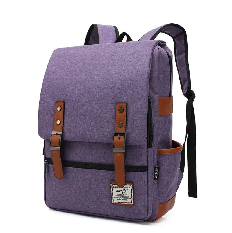 Sac à Dos en Tissu Vintage