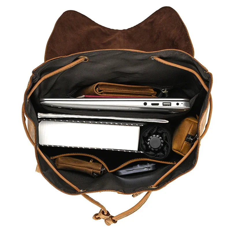Sac à Dos Homme Cuir Vintage