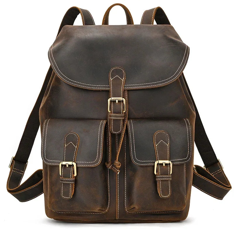 Sac à Dos Homme Cuir Vintage