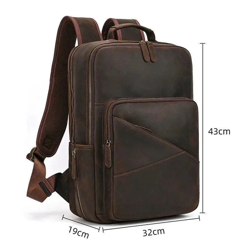 Sac à Dos PC Cuir Homme