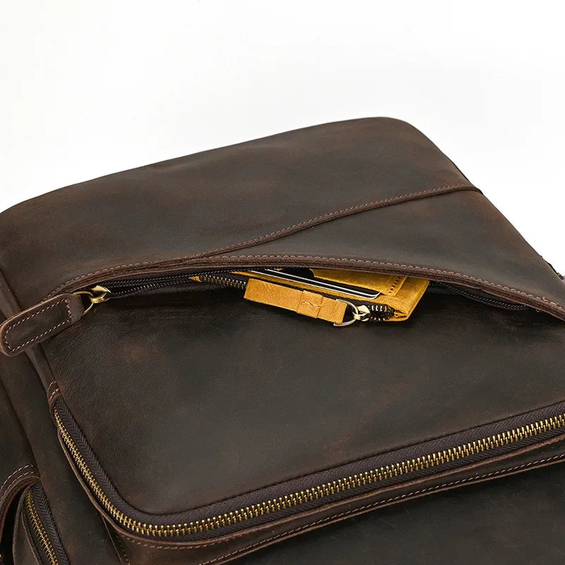 Sac à Dos PC Cuir Homme