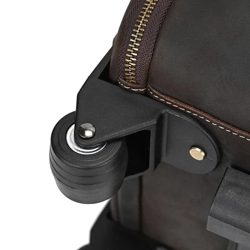 Sac Voyage Costume Cuir