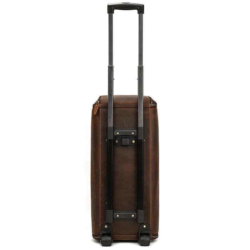Sac Voyage Costume Cuir